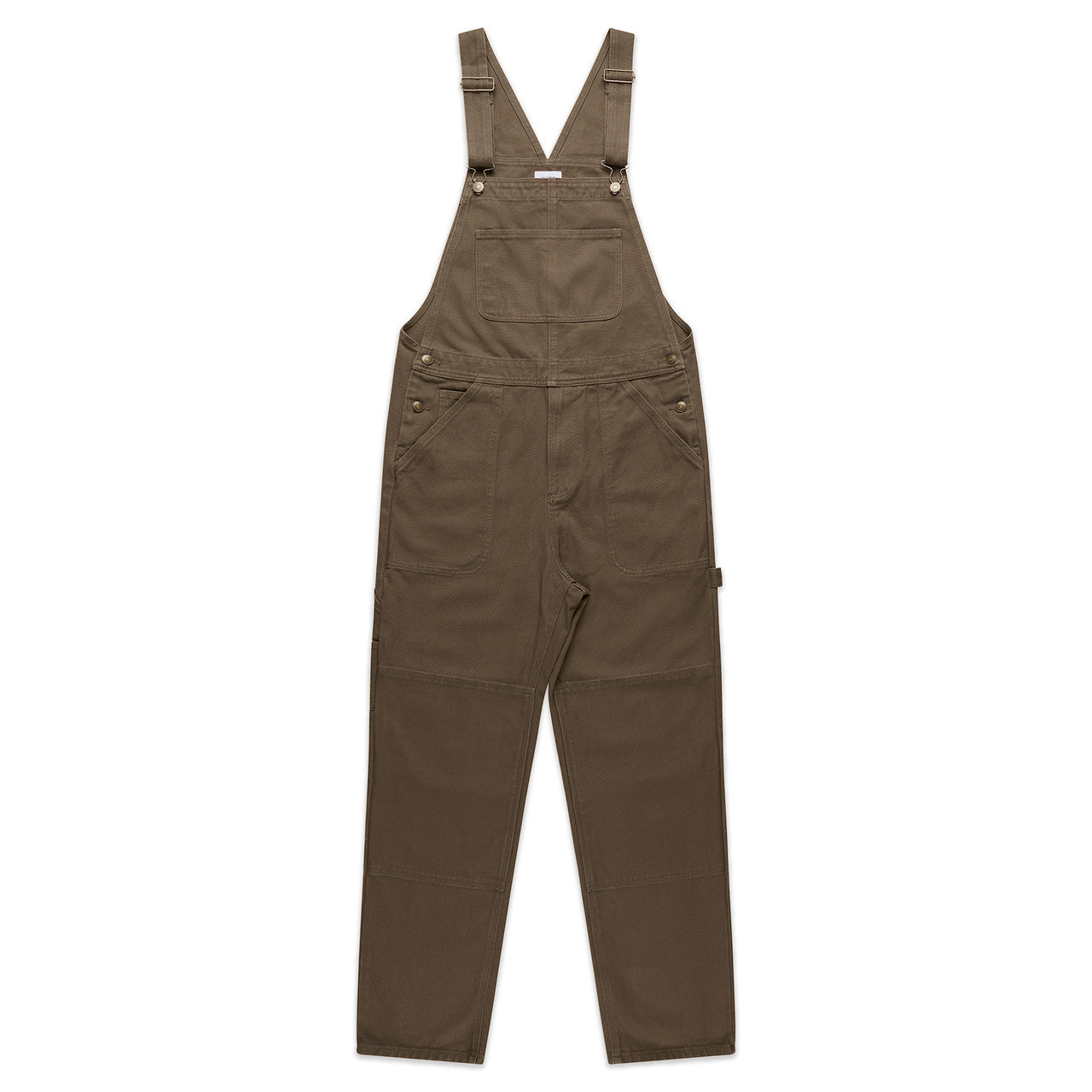 Canvas Overalls WALNUT front