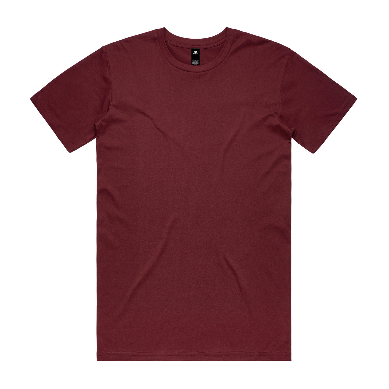 Staple Tee BURGUNDY front