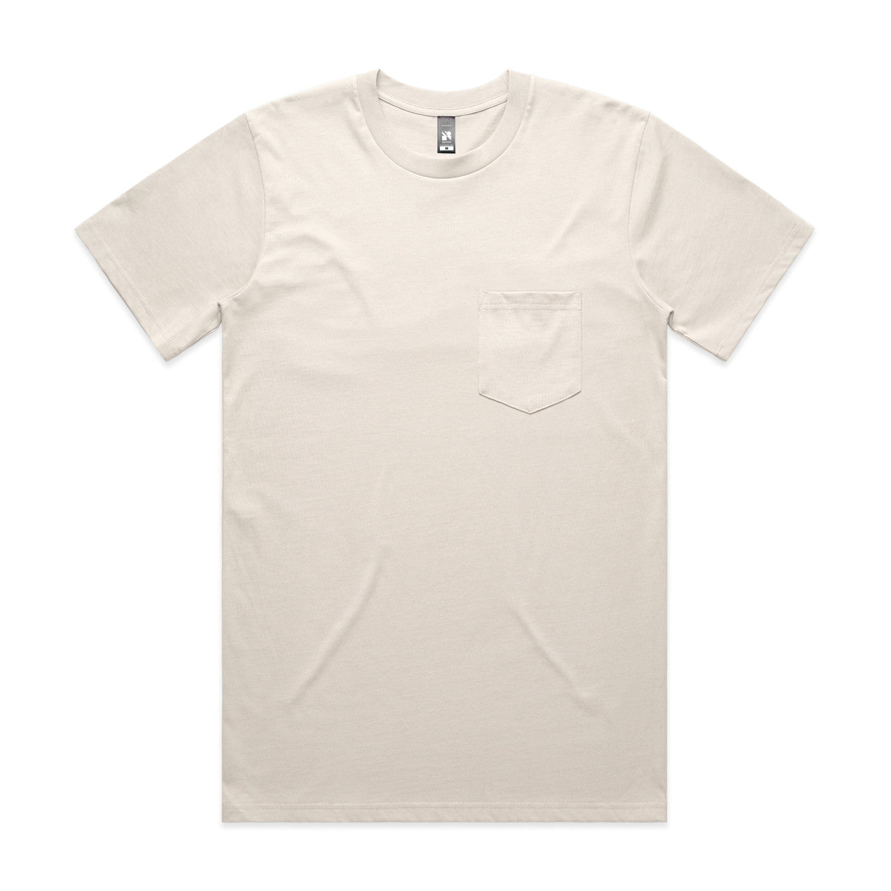 Classic Pocket Tee BONE front