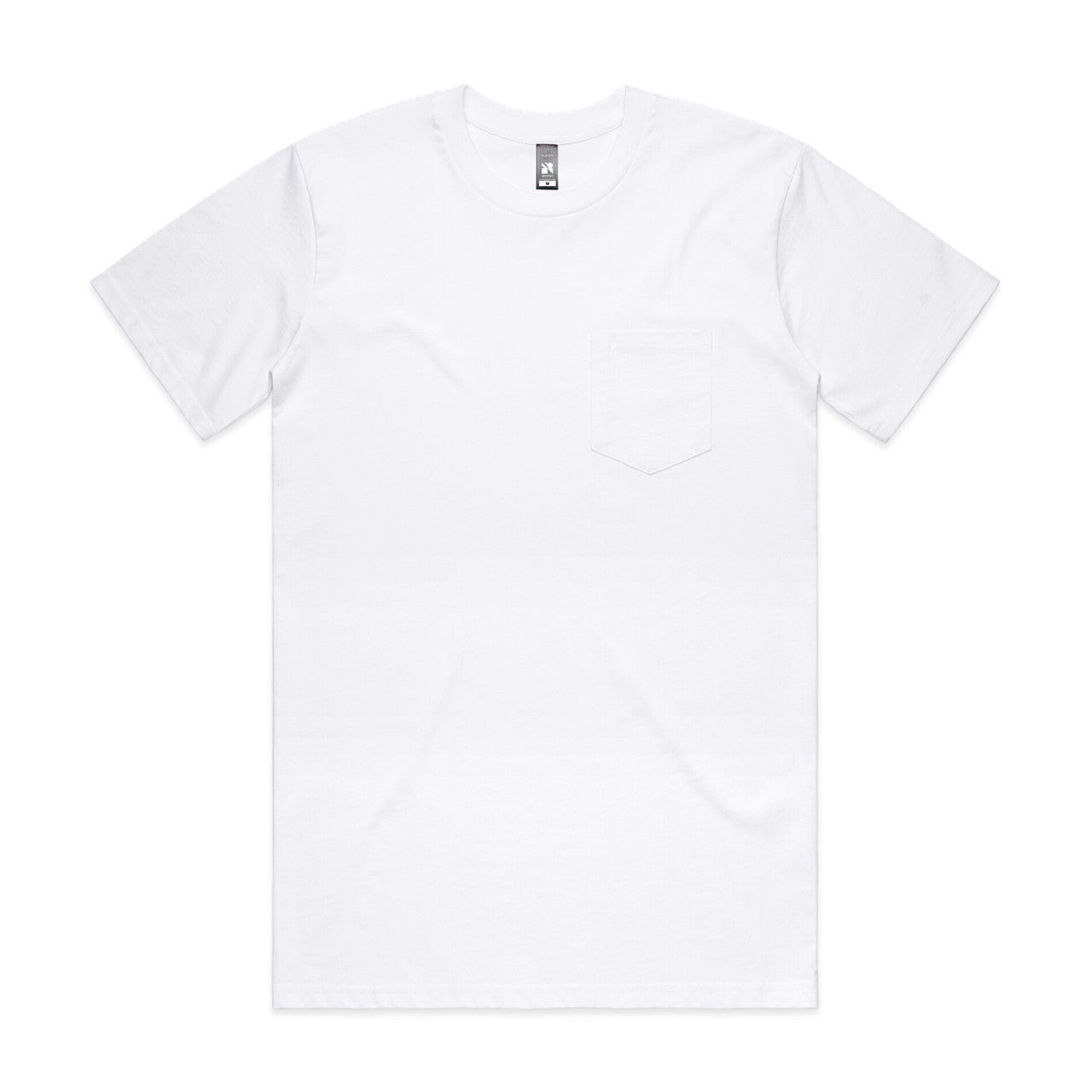Classic Pocket Tee WHITE front
