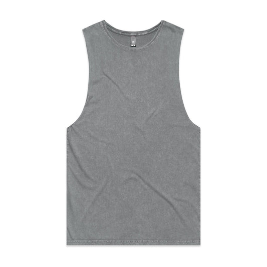 Stone Wash Barnard Tank ASH STONE front