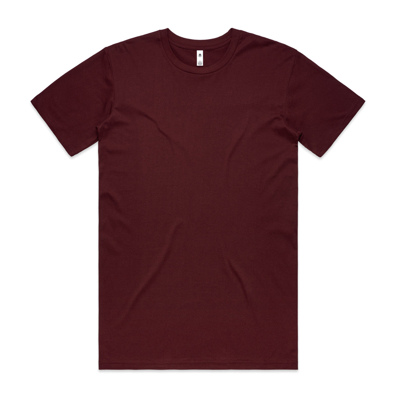 Basic Tee BURGUNDY front