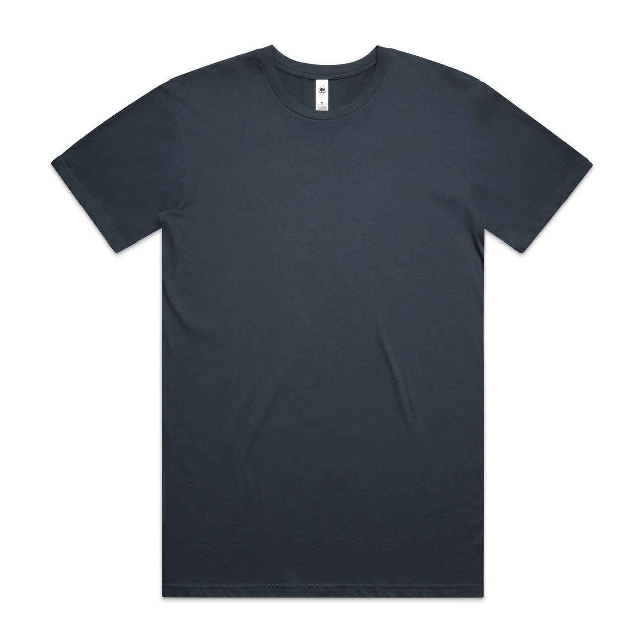 Basic Tee PETROL BLUE front