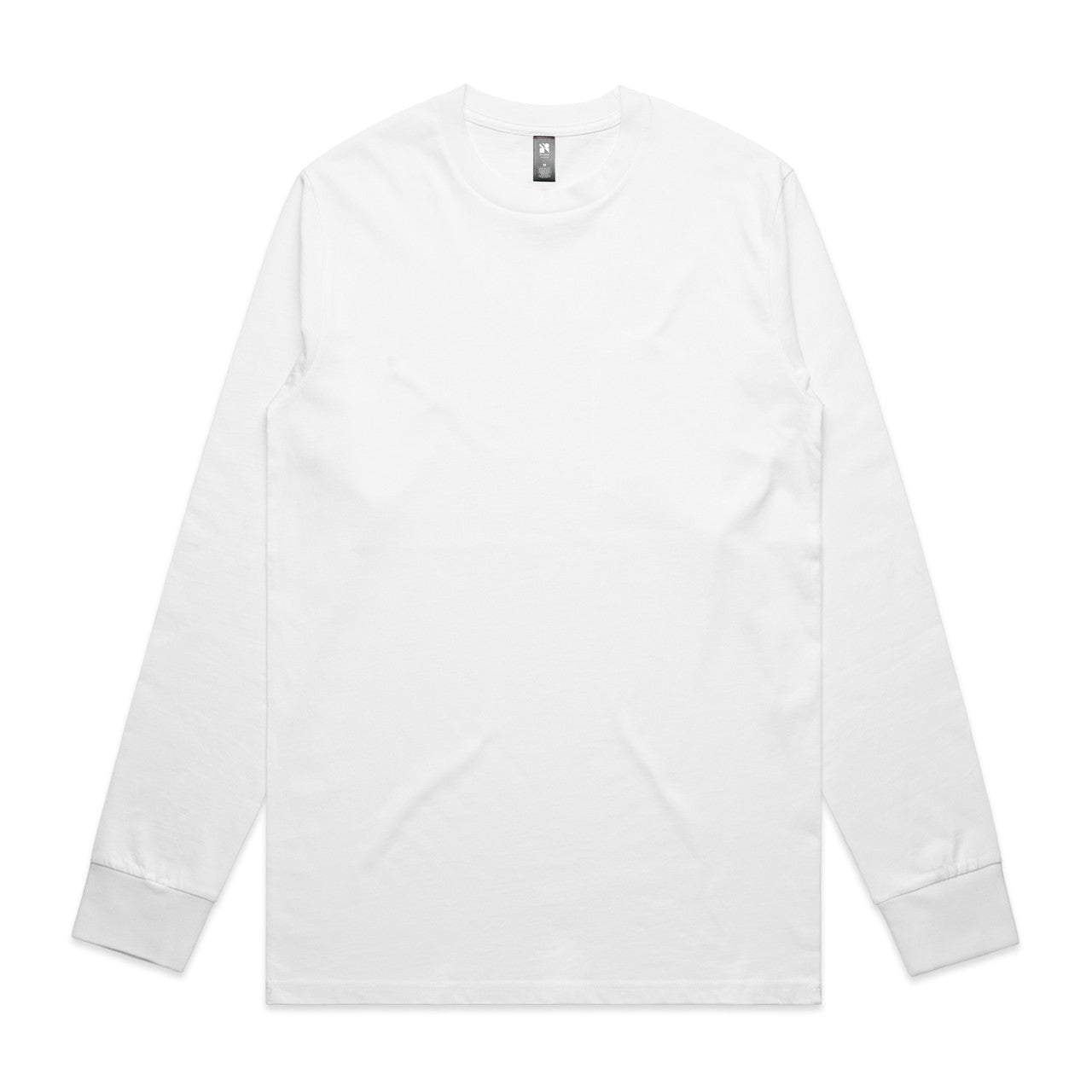 Classic L/S Tee WHITE front