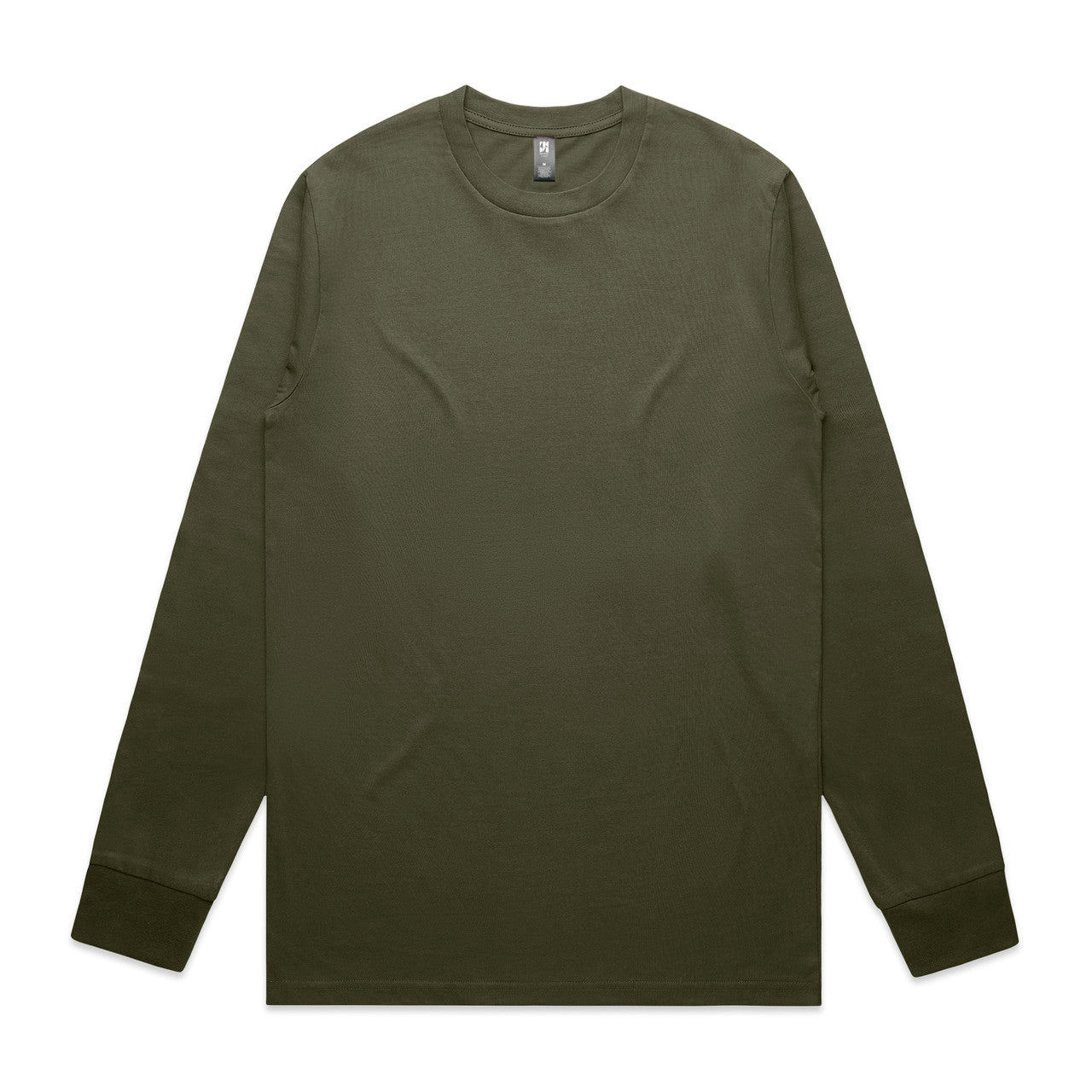 Classic L/S Tee ARMY front
