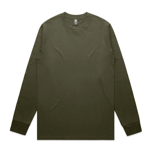 Classic L/S Tee ARMY front