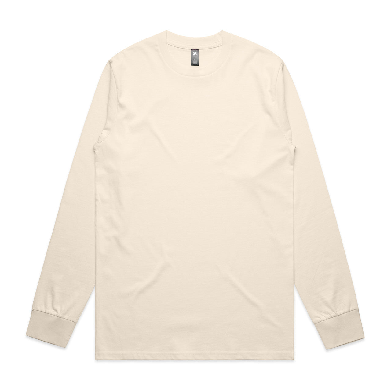 Classic L/S Tee ECRU front