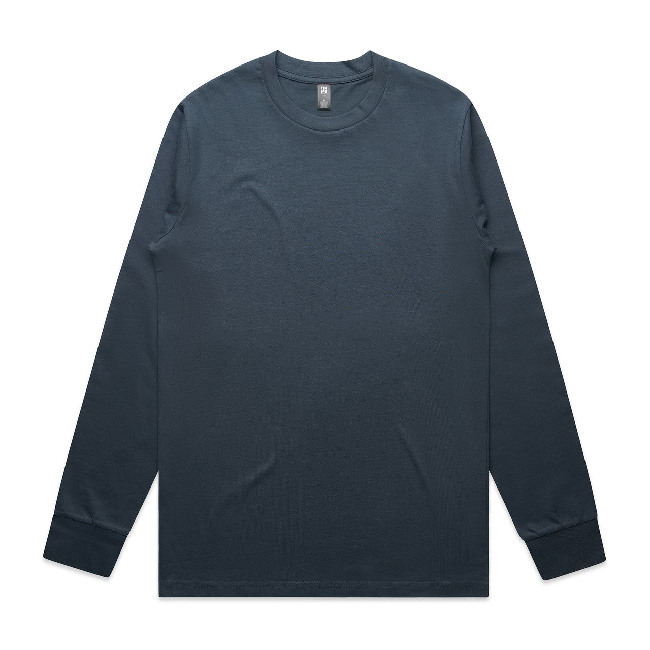 Classic L/S Tee PETROL BLUE front