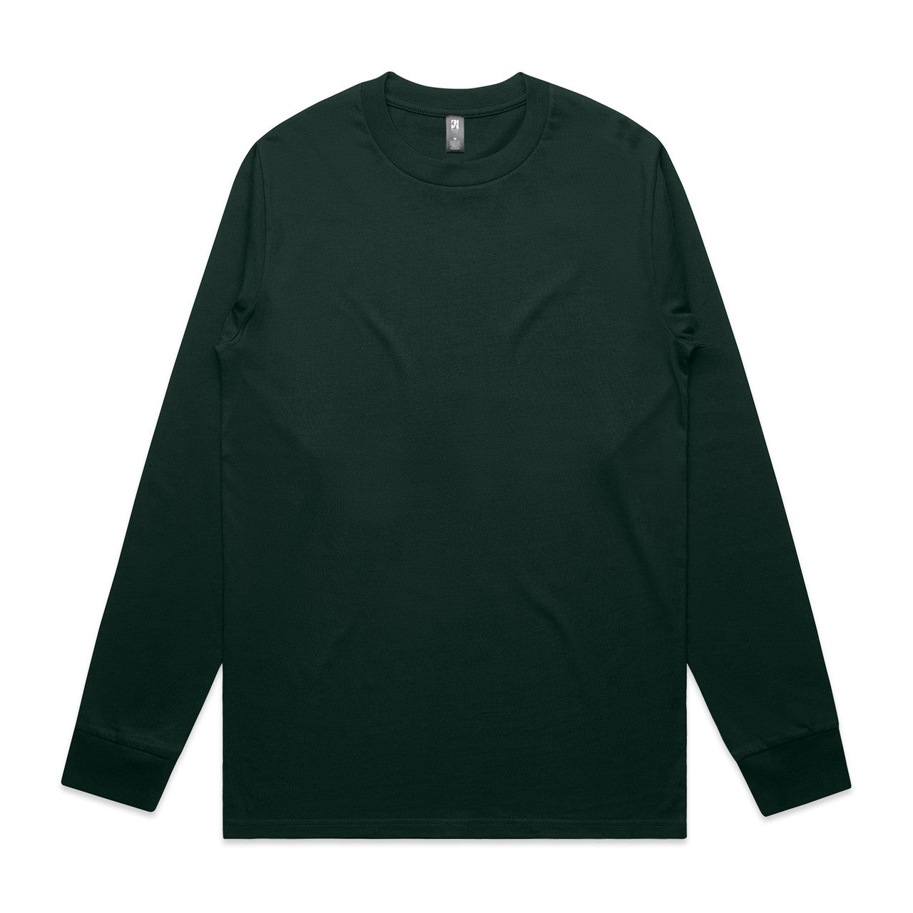 Classic L/S Tee PINE GREEN front