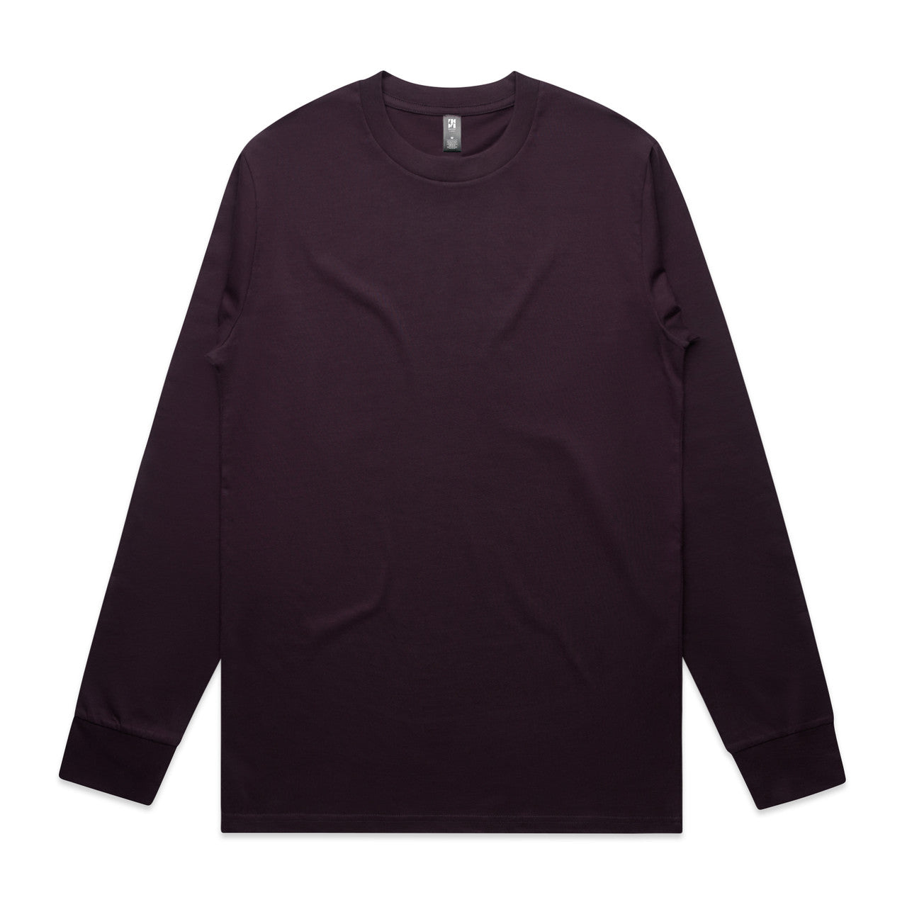 Classic L/S Tee PLUM front