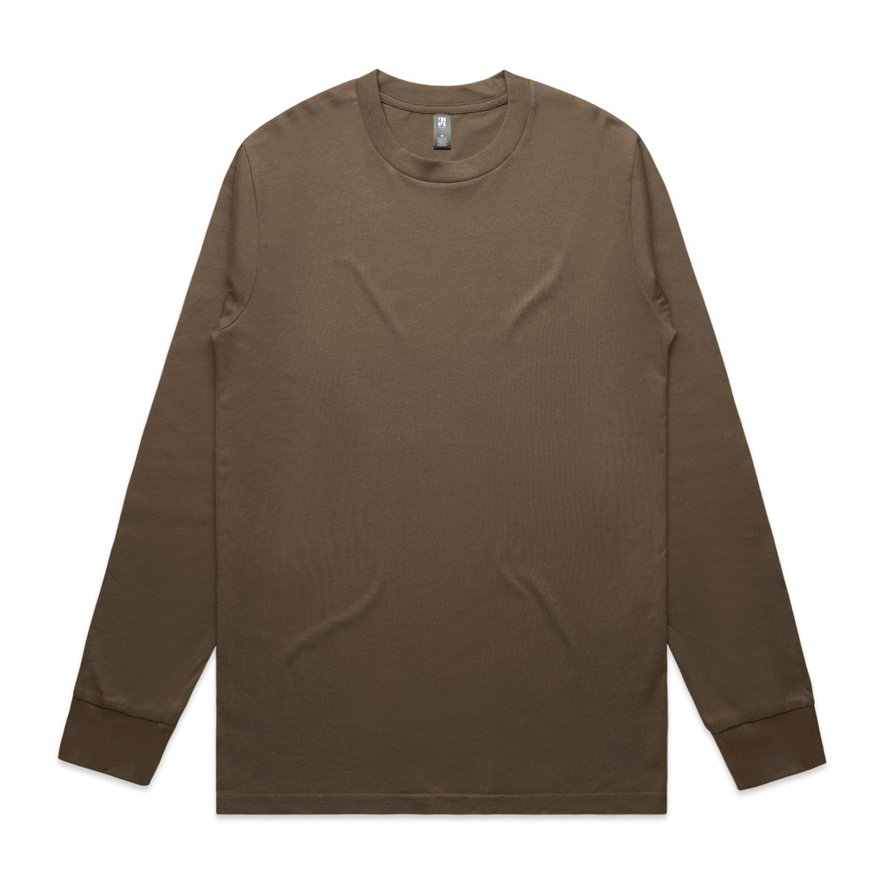 Classic L/S Tee WALNUT front