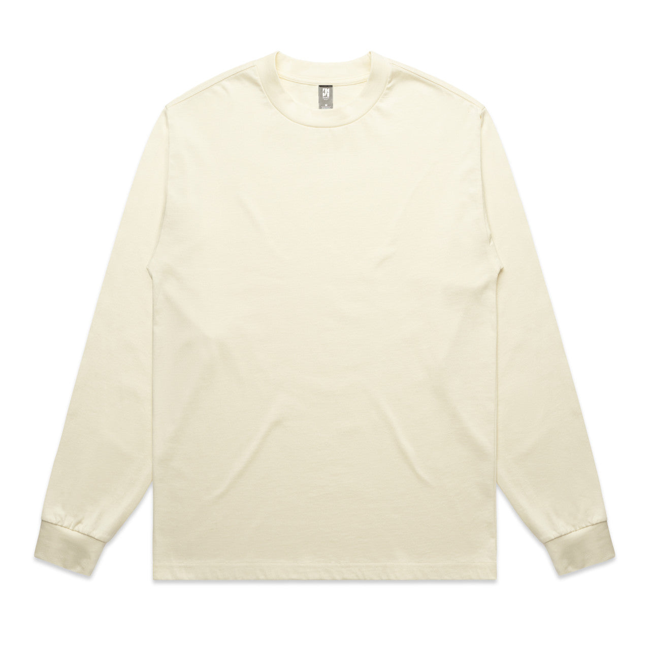 Heavy L/S Tee BUTTER front