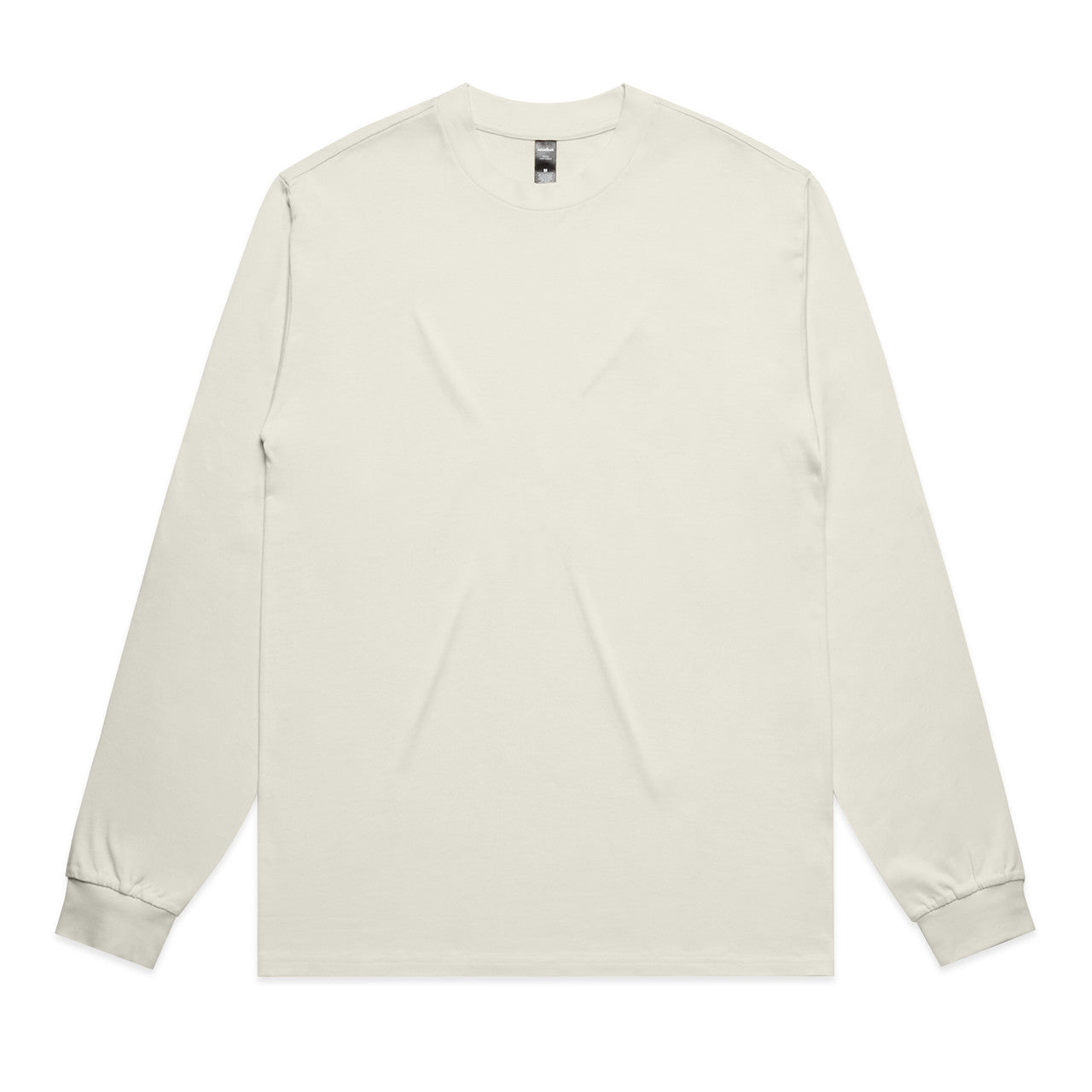 Heavy L/S Tee ECRU front