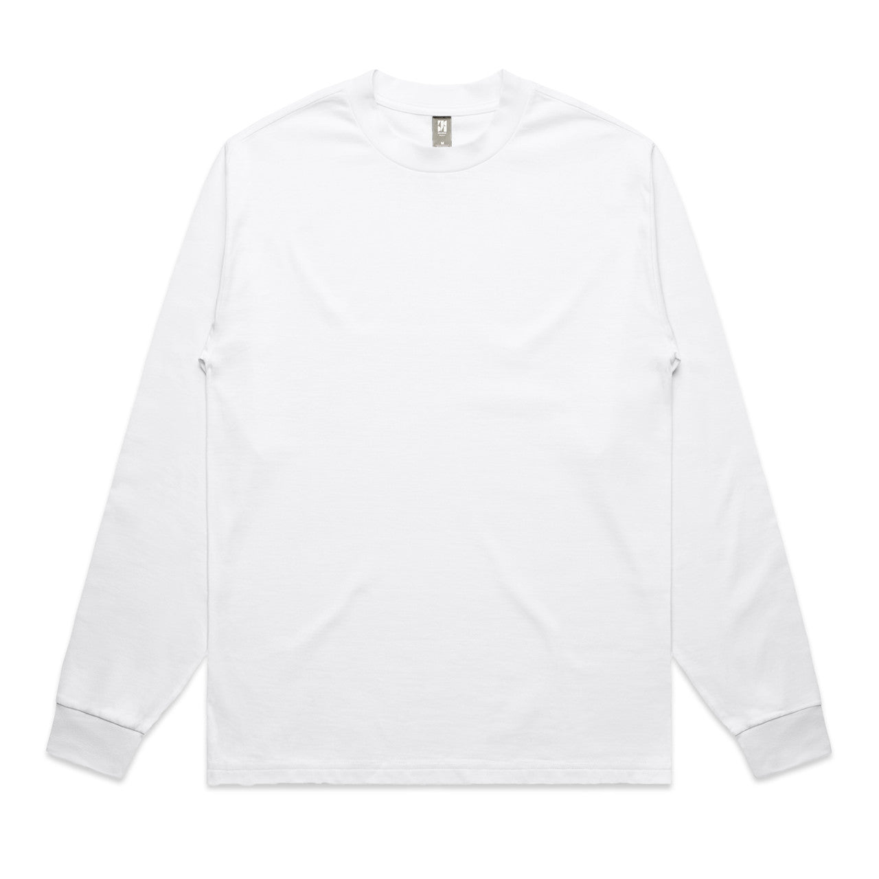 Heavy L/S Tee WHITE front
