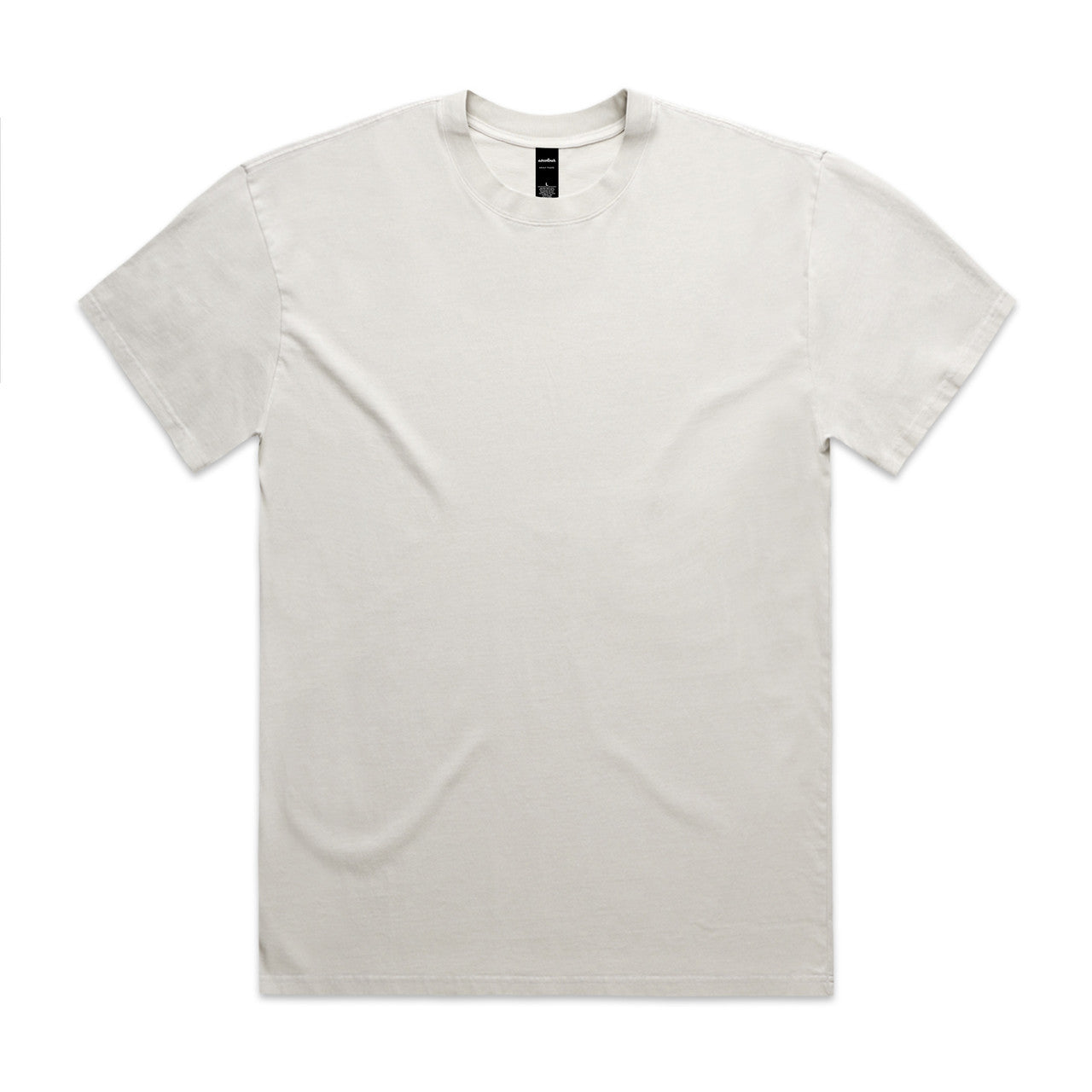 Heavy Faded Tee FADED BONE front