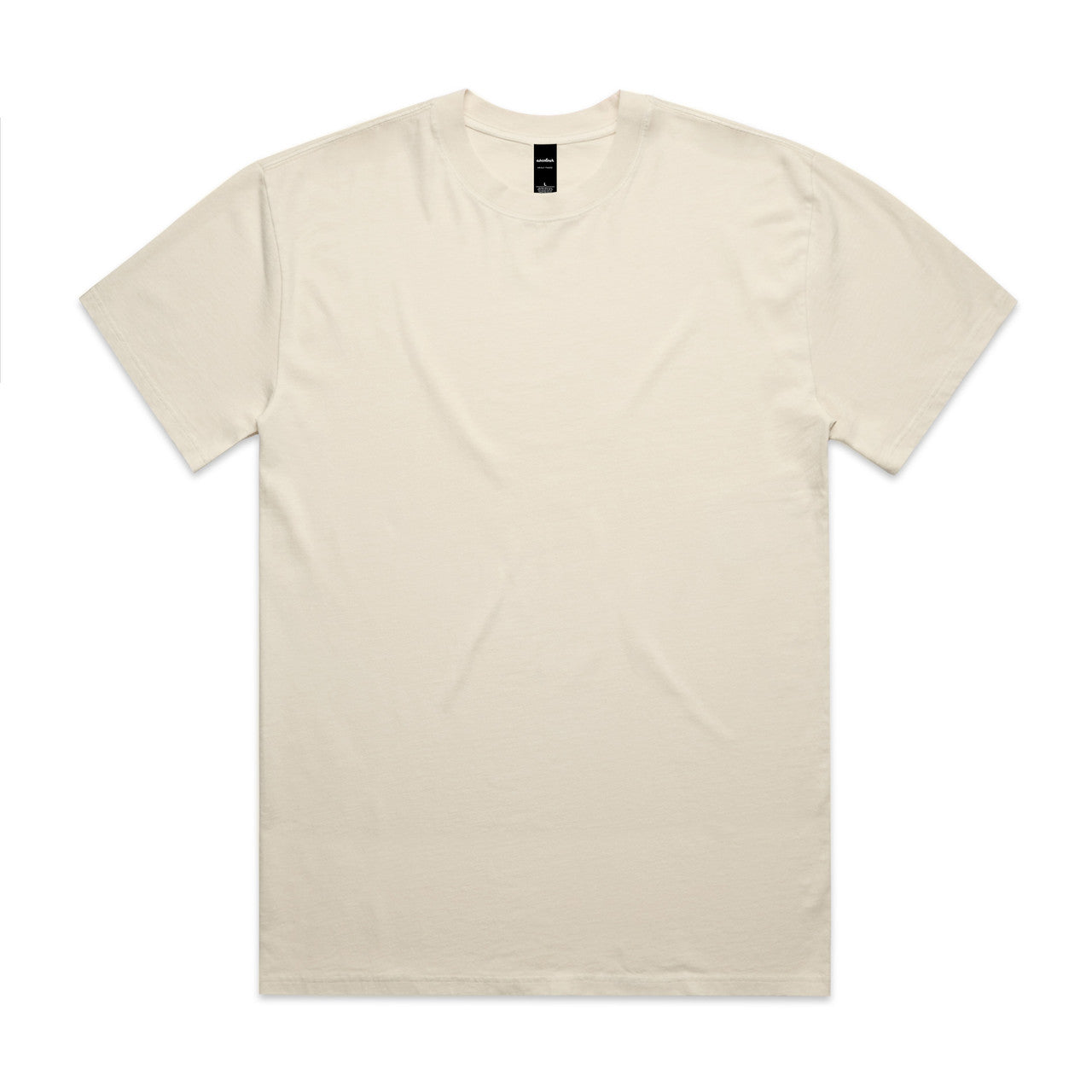 Heavy Faded Tee FADED ECRU front