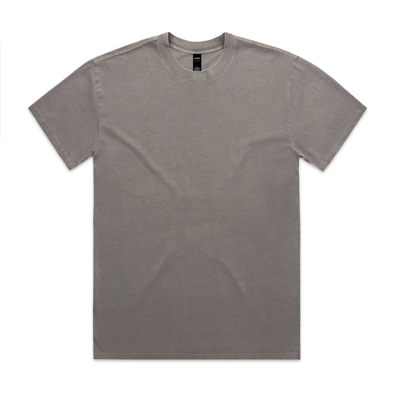 Heavy Faded Tee FADED GREY front