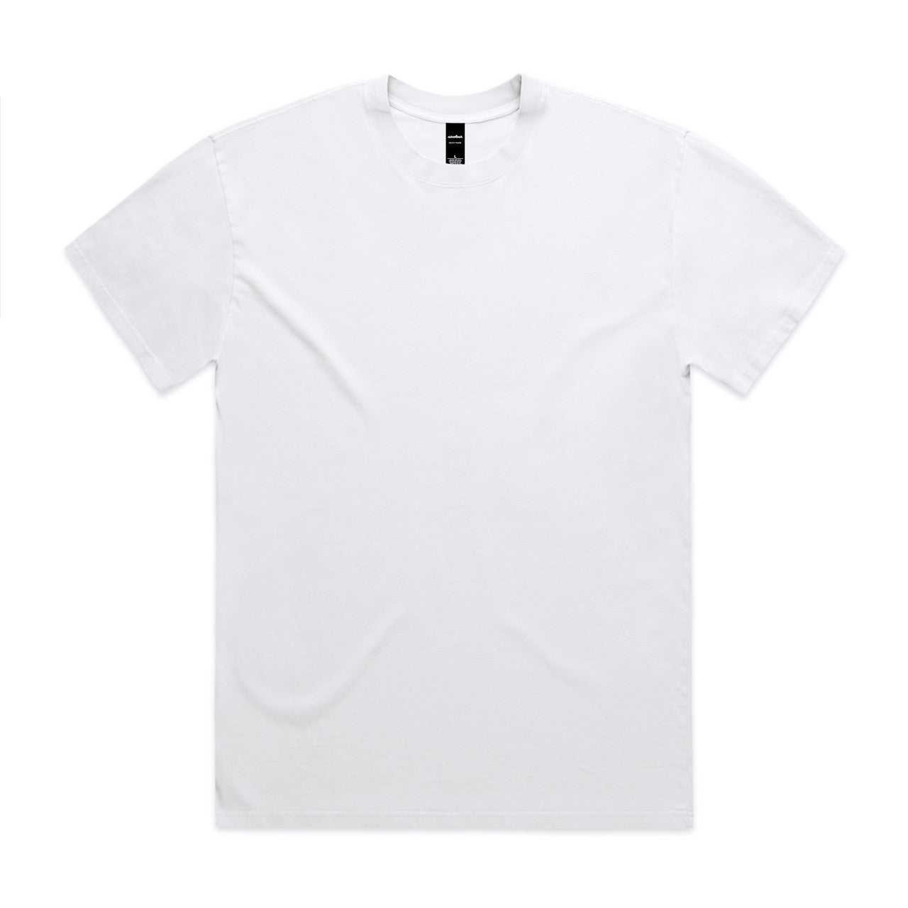 Heavy Faded Tee FADED WHITE front