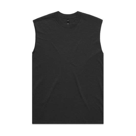 Heavy Faded Tank FADED BLACK front