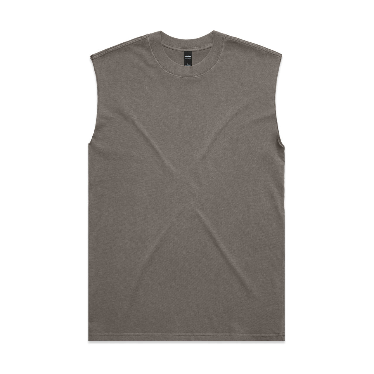 Heavy Faded Tank FADED GREY front