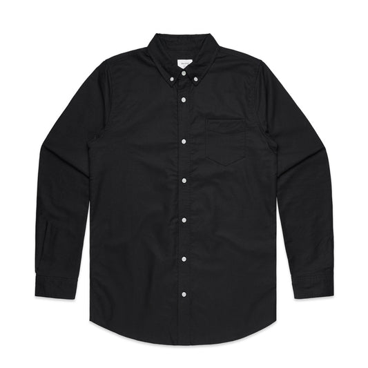 Oxford Shirt BLACK front