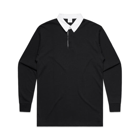 Rugby Jersey BLACK front