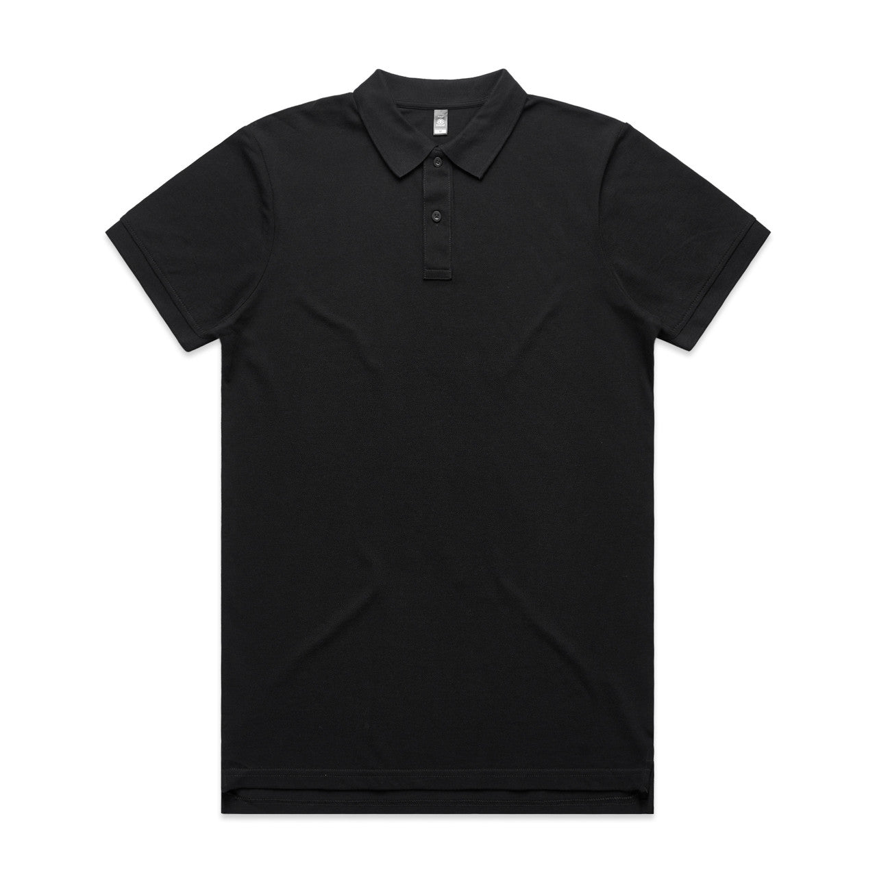 Pique Polo BLACK front