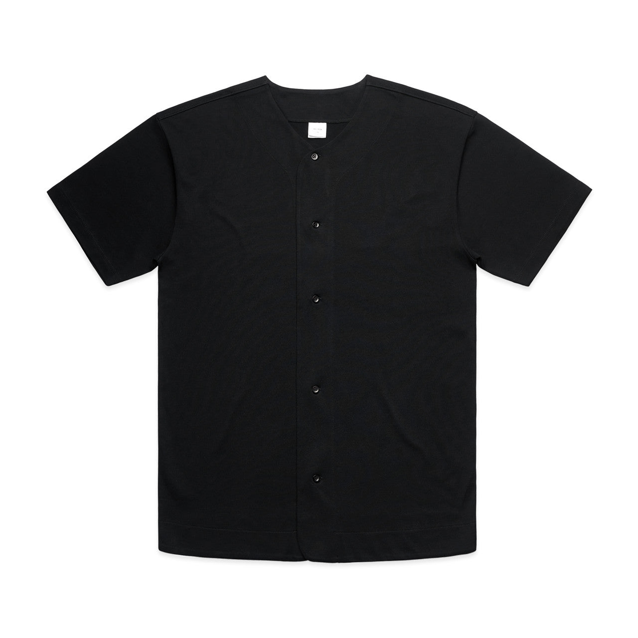 Heavy Baseball Jersey BLACK front