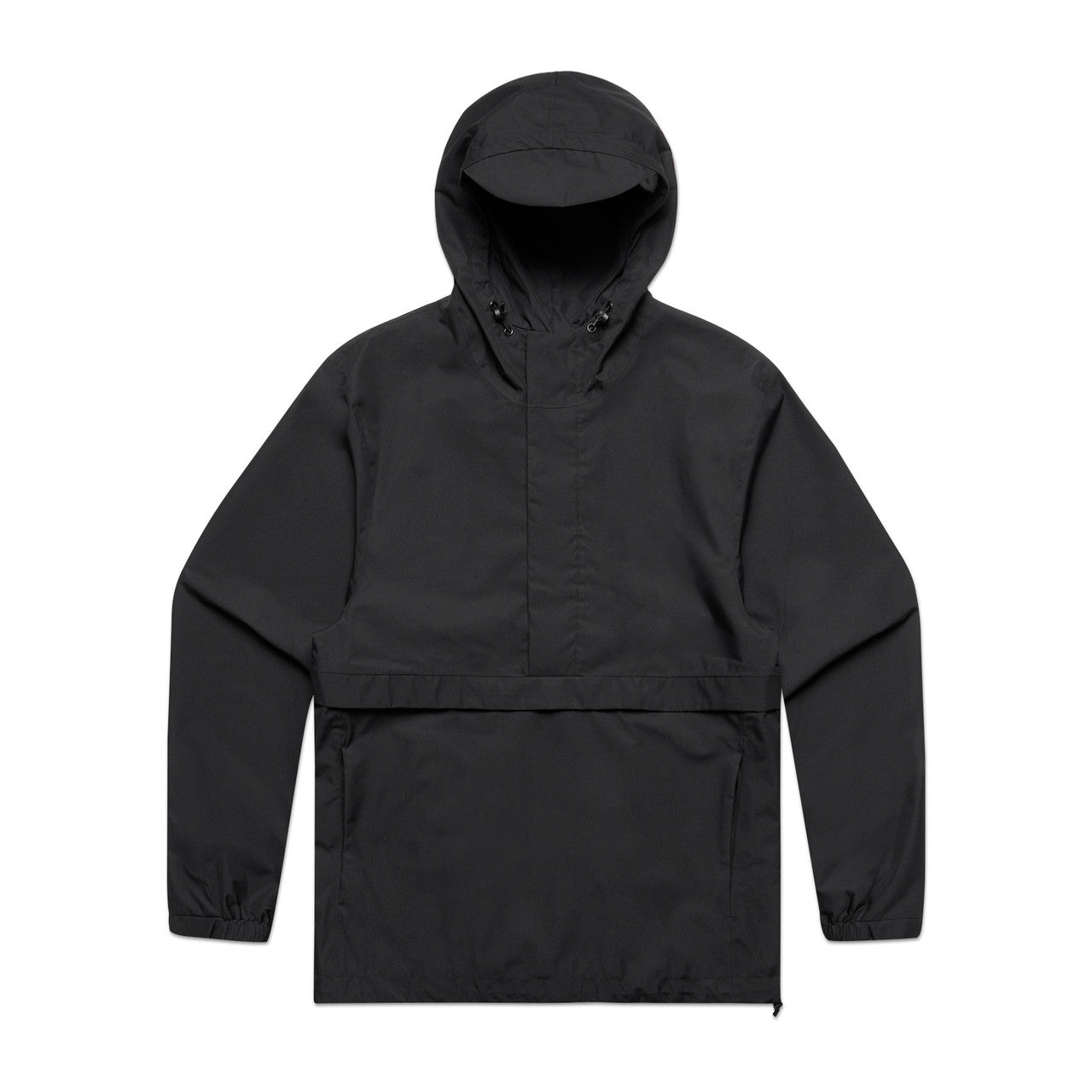 Tech Windbreaker BLACK front