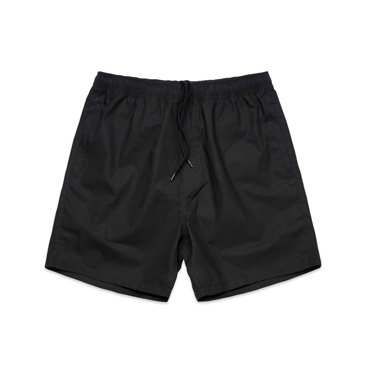 Beach Shorts 17" BLACK front