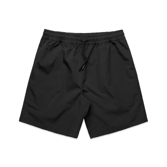 Active Training Shorts 19" BLACK front