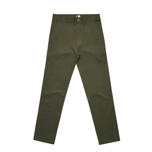 Straight Pants ARMY front