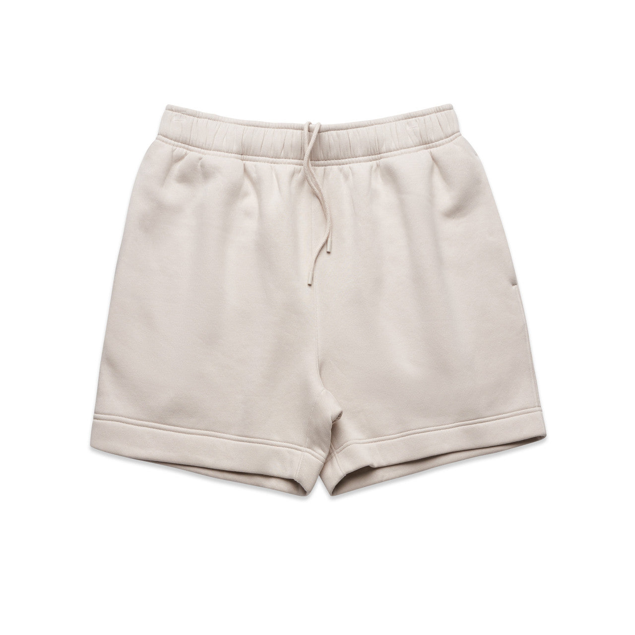 Relax Track Shorts 18" BONE front